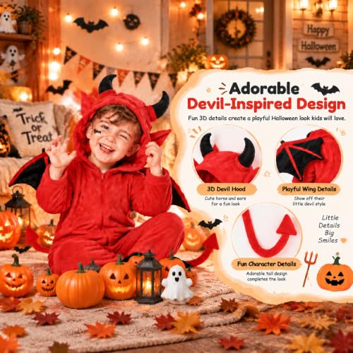 Costume démon d'halloween