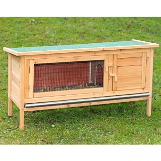 Kerbl Pet abri Alfred 116 cm pour lapins et cochons d’Inde