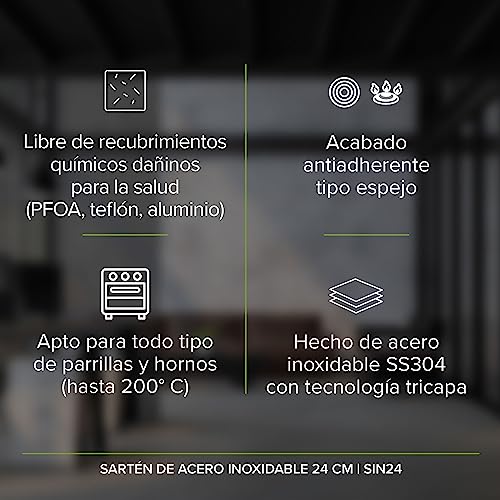 Encuentra reviews de Sartenes amc - cinco favoritos. 24 Imagen adicional