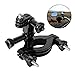 REFLEX CAMERA Bike & Motorcycle Handlebar Mount for GoPro Hero 12–5, DJI Osmo Action – Heavy-Duty 360° Clamp for 1.38–2.5" Bars, Anti-Vibration, Adjustable Action Camera Holder