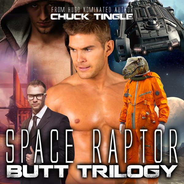 Cover art for Space Raptor Butt Trilogy