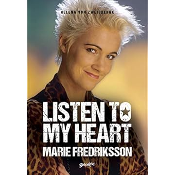 Capa do livro Listen to my heart: A autobiografia da vocalista do Roxette