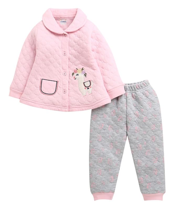 BUMZEE Girls Polyfill Regular Fit Winter Set (Peb10665666)