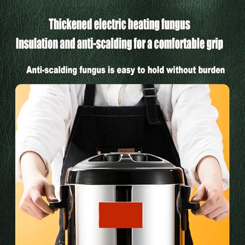 Seau isolant chauffant électrique 12L à double couche avec température réglable - 3