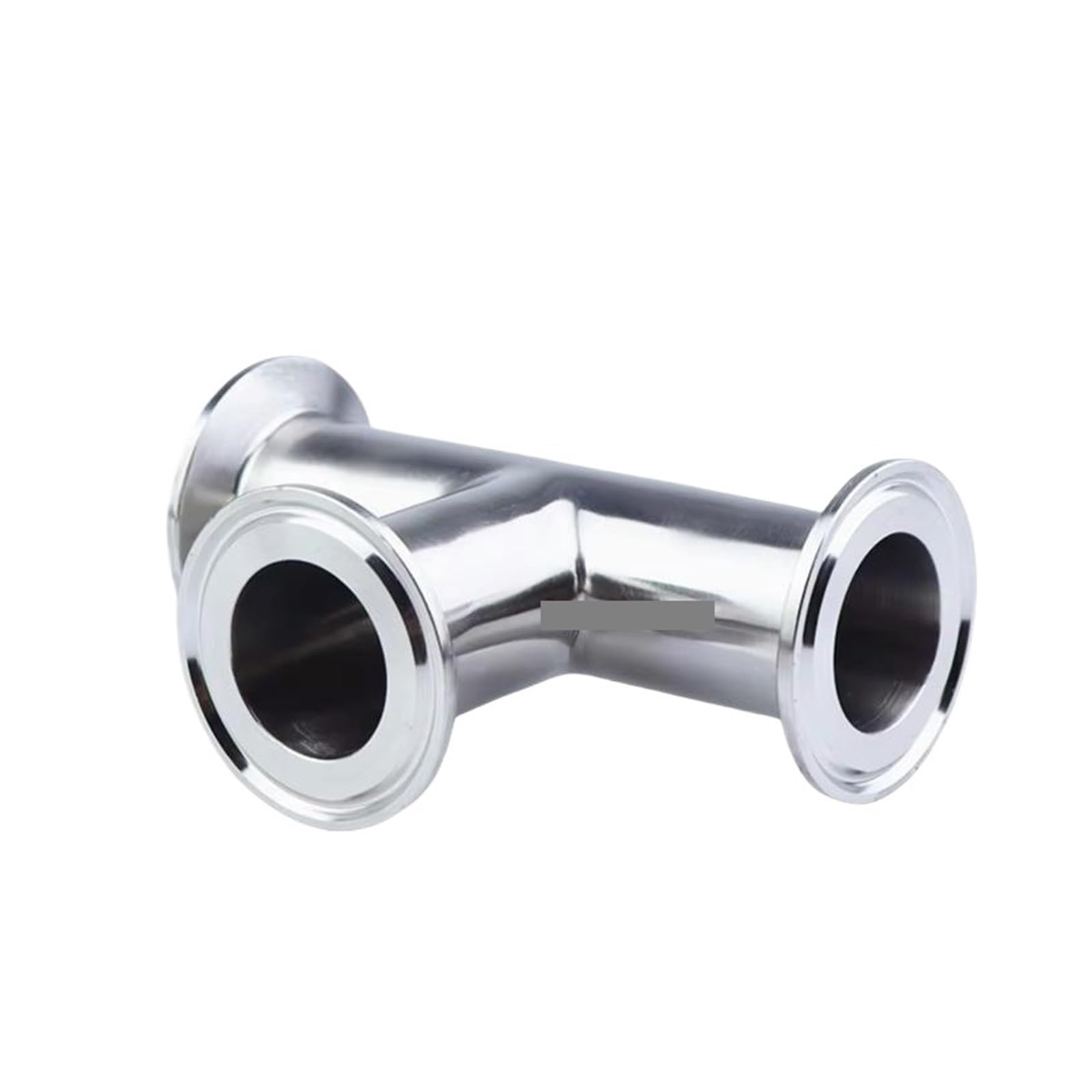 AARTERZZA OD 51mm Stainless Steel SS304 3 Way Tee Ferrule 2" OD 64mm Fit 2" Tri Clamp