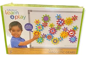 Lakeshore Turn & Learn Magnetic Gears for Kids