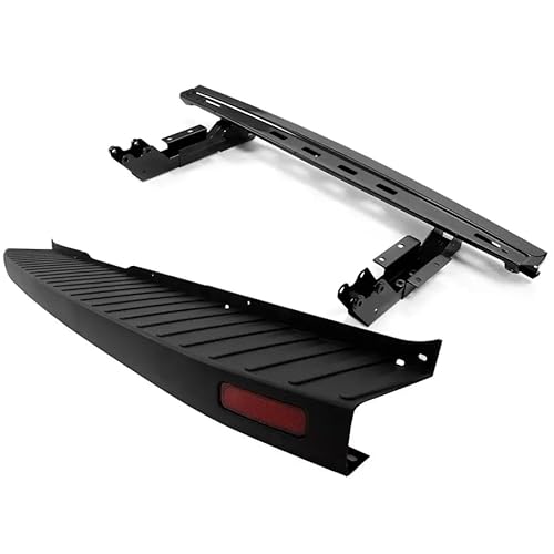 YLT AUTO Rear Bumper Cover Top Pad with Reinforcement Step Bracket Bar Cross Member Compatible with 2015-2023 Ford Transit 150 250 350 Replacement for FO1106380 FO1190108