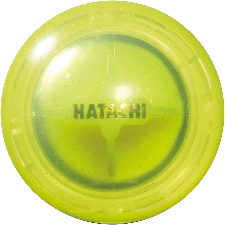 ハタチ(HATACHI) グラウンドゴルフ用ボール エアブレイド BH3802 45 イエロー
