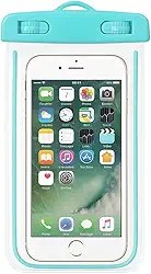 Kit 2 capas Protetora à Prova d'Água para Celular – Universal com Alça de Pescoço (Azul)