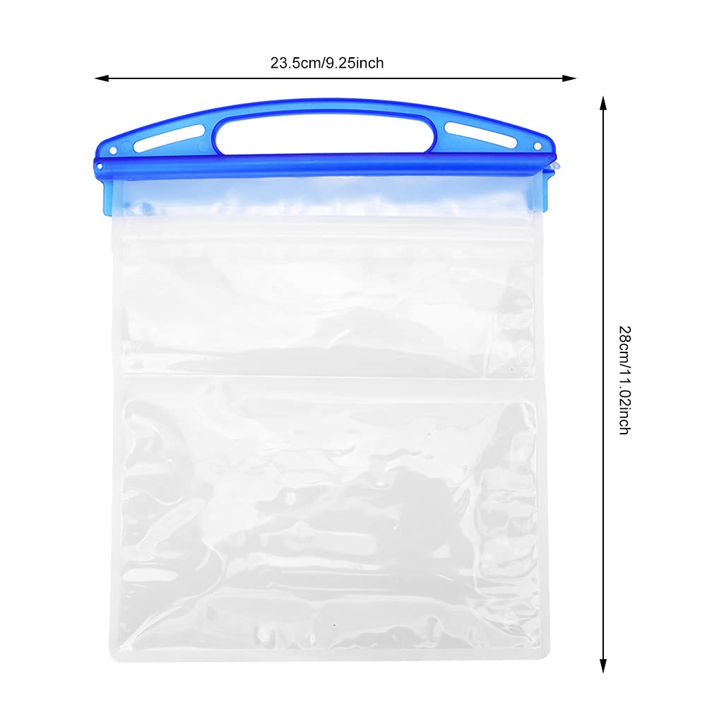 2PCS Water Proof Tablet Pouch, Transparent Swimming Tablet Dry Bag IPX8 Water Proof Computer Bag for Diving Swimming 11x9.2Inch