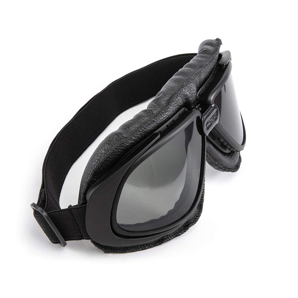 Occhiali da moto Protezione per gli occhi antivento per Motocross Cruiser Scooter Biker Racer Cruiser Touring Goggle Occhiali da sci