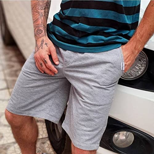 Kit 3 Bermuda Treino Academia Short Moletom Masculina Top Casual Fitness Caminhada Original Cintura