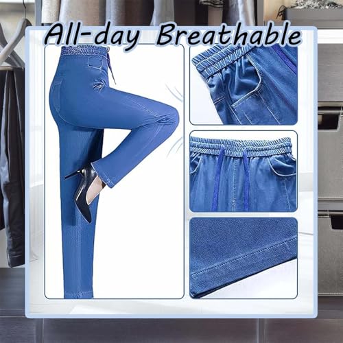 Aromia Global - Aromia Jeans Older Woman,2025 New Aromia High Waist Ultra-Stretch Mom Jeans,Janemore Comfy Jeans3