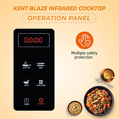 KENT Blaze Infrared Cooktop EnvironmentFriendly Infrared Technology