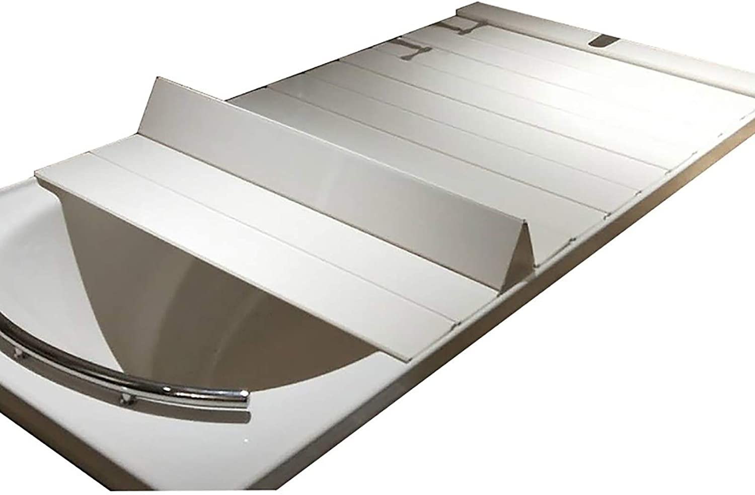 Plateau de baignoire pliant JATIBOSH PVC support rangement tablette ordinateur