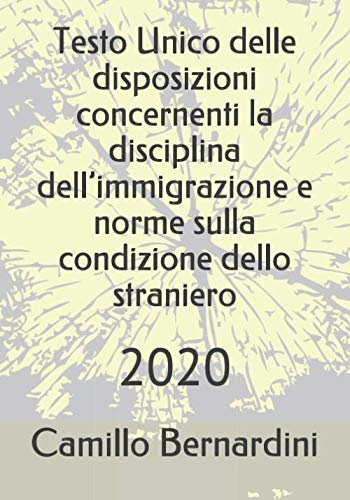 Testo Unico delle disposizioni concernenti la disciplina dell’immigrazione e norme sulla condizione dello straniero: 2020