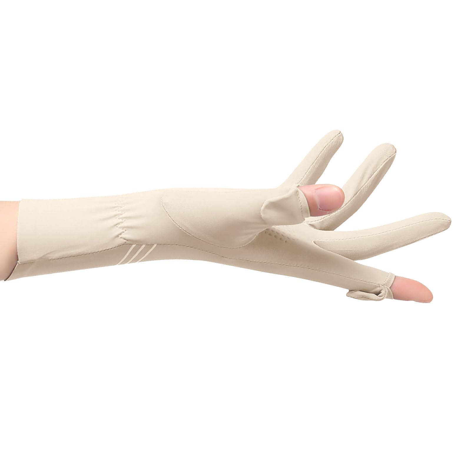 Guanti Da Guida Donna Anti-scivolo Con Protezione UV UPF 50+ - Rosa - Foto 5