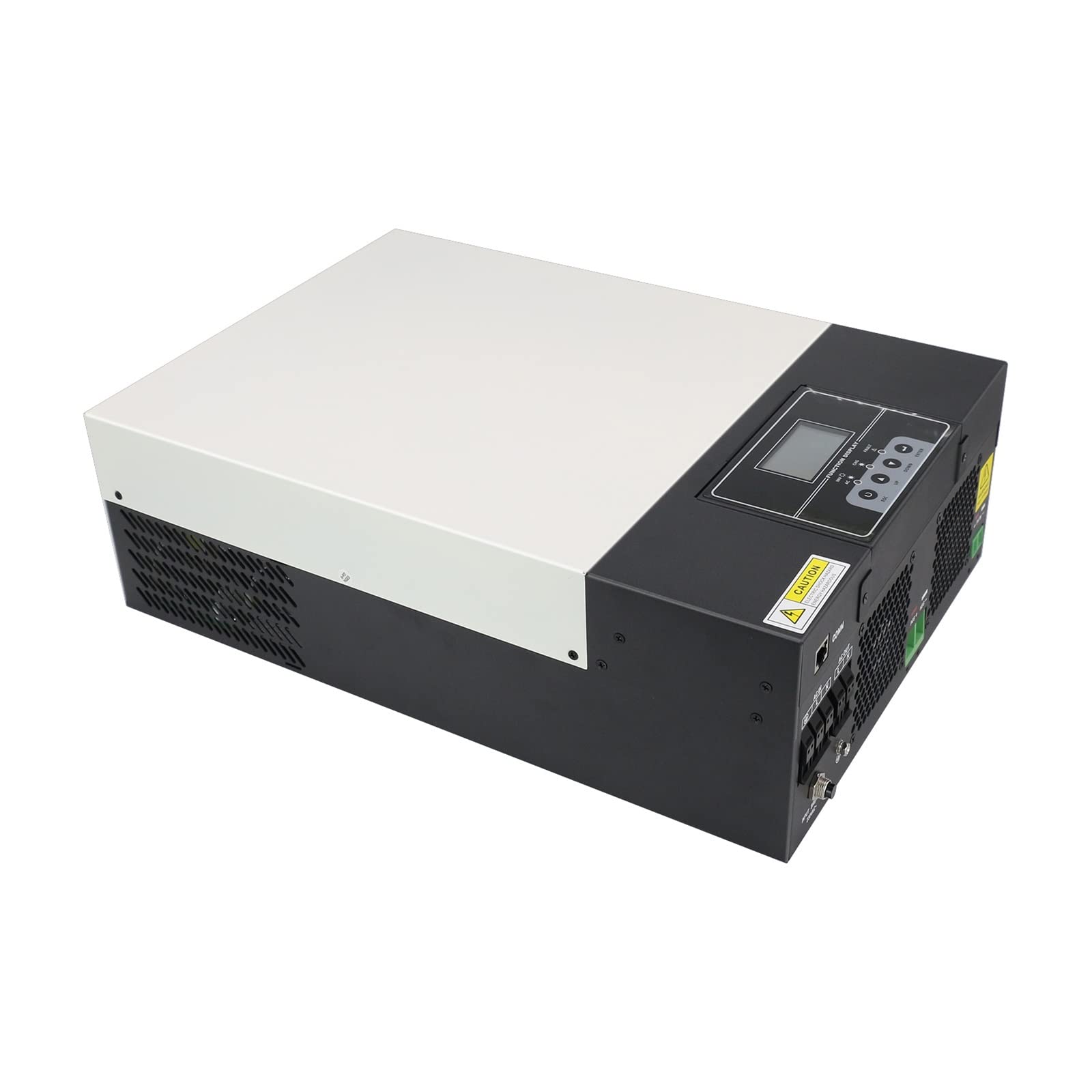 Inversor híbrido 24V 48V MPPT 100A 3KW 5KW Inversor Solar Onda sinusoidal Pura MAX PV 5000W / 6000W Pantalla de Control móvil(5.5KW 48V,NO WiFi_220-240V)