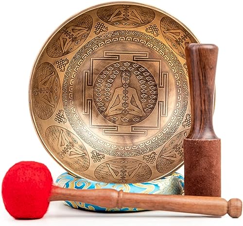 9�C���` �}�X�^�[�q�[�����O�O���[�h �T�E���h�o�X�`���N�� 7 Ciotola da Meditazione...