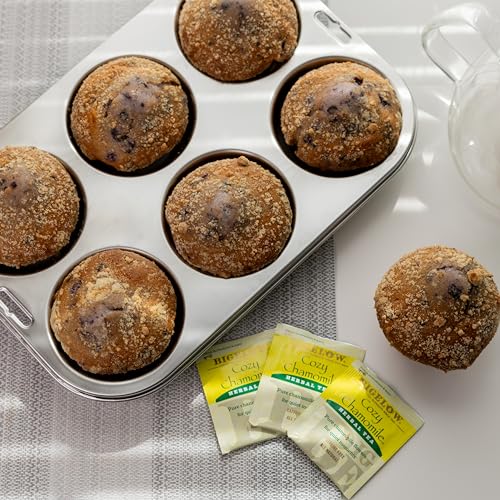 Fox Run Stainless Steel Extra Large Muffin and Cupcake Pan, 6 Cup - Image 4