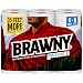 Brawny Paper Towels, Pick-a-Size, 6 Large Rolls, White, 6 = 8 Regular Rolls