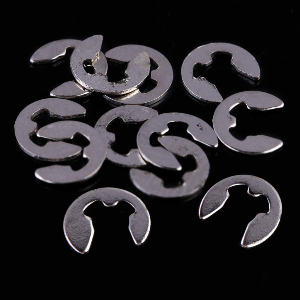 Parts & Accessories 12 Pcs E-Clip Spare Parts for HSP 1/10 RC Model Car Truck Buggy 02037 RC Cars Accessories