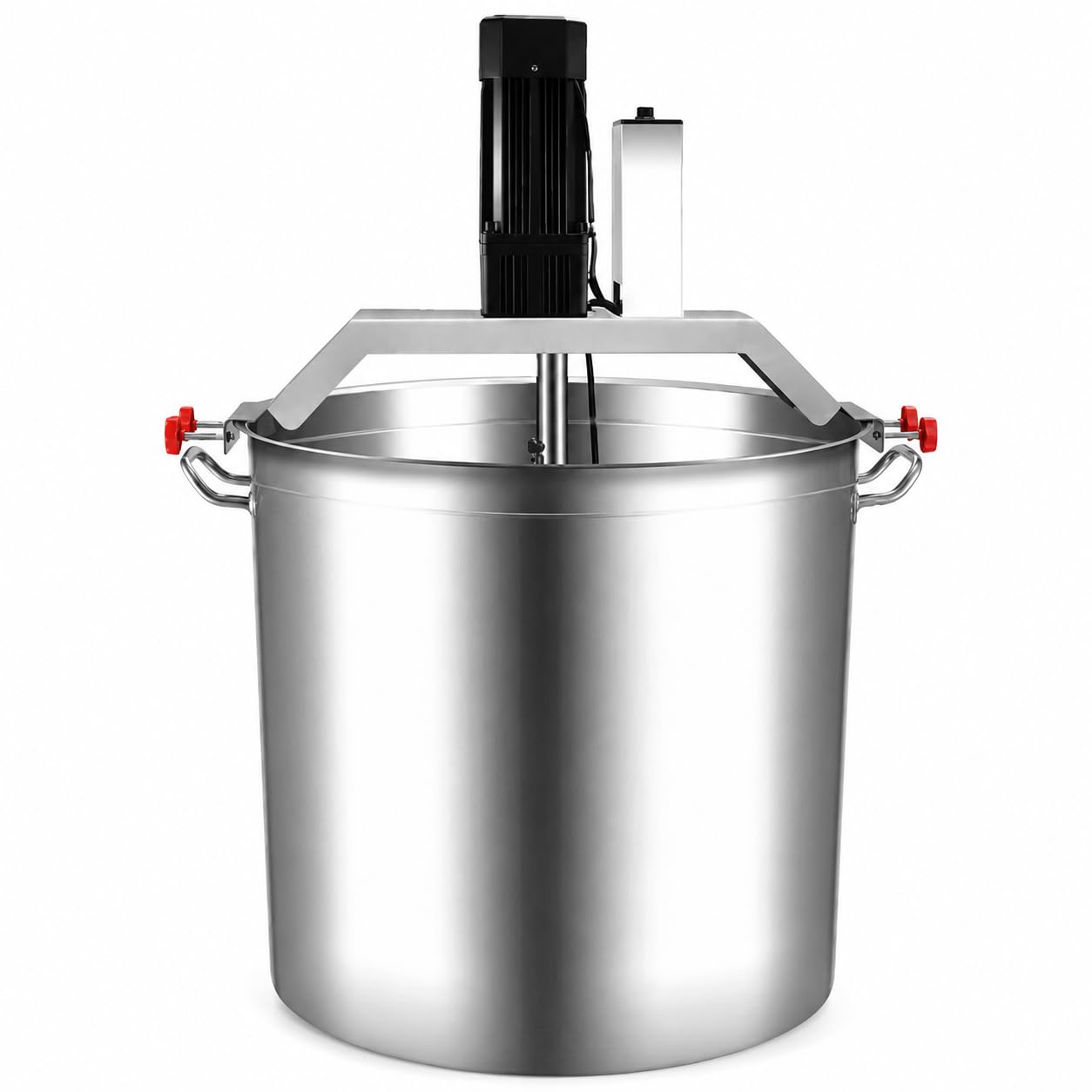 Pojemnik do mieszania żywności ze stali nierdzewnej, automatyczny mikser kuchenny z podwójnym wiosłem, pojemność 40 l / 80 l / 140 l do zup, sosów i przypraw do gorących garnków