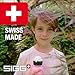 Sigg - Alu Trinkflasche Kinder - KBT Nixie - Auslaufsicher & Bruchsicher - Federleicht - BPA-frei - Klimaneutral Zertifiziert - Sport & Schule - Weissgrün & Rosa - 0,4L