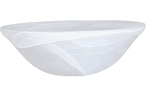 Aspen Creative 23147-11A Replacement Alabaster Glass Bowl