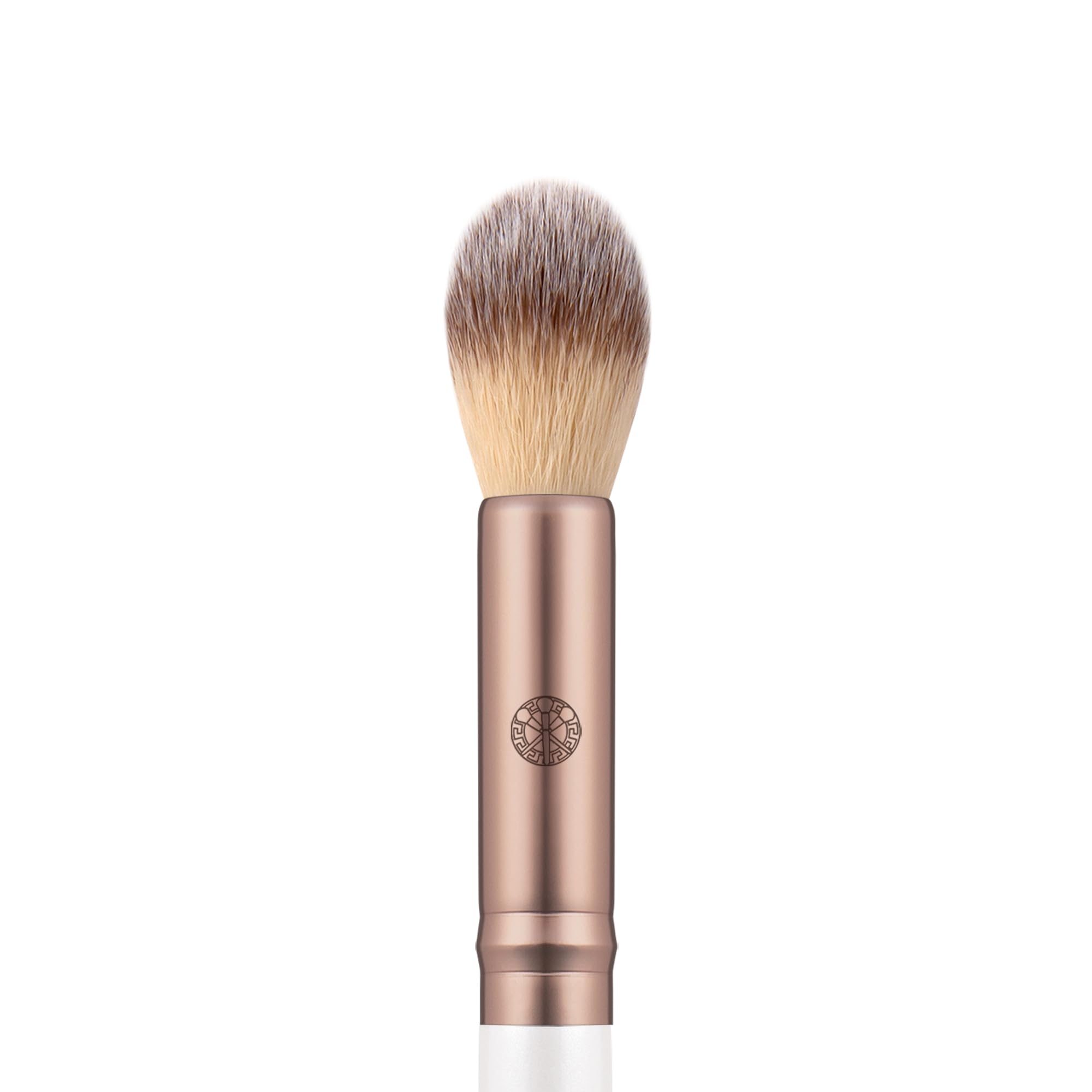Luvia Professional Make-Up Brush, Highlighter Make-Up Brush, Round Brush, Vegan Cosmetic Brush, 204 // Highlighter Elegance - Image 2
