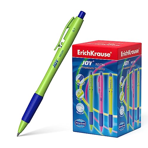 Stylos à bille rétractables pour éviter la fatigue grip caoutchouc 0,7
