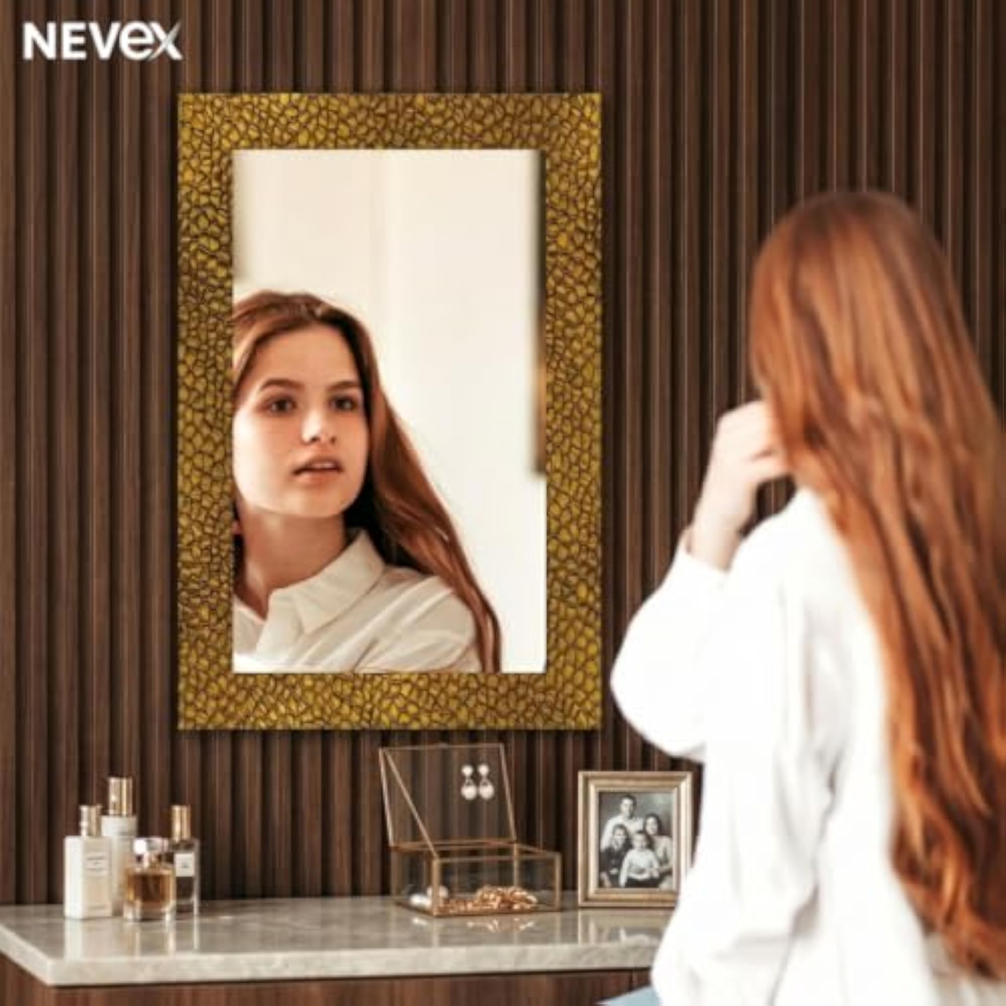 Frameless CNC Polish Finishing Rectangular Wall Mirror