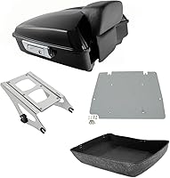 Vista 12 de TCMT - Caja de maletero de motocicleta modificada con respaldo para Harley Davidson 2014-2025 Touring CVO Road King Road Glide Street Glide Electra