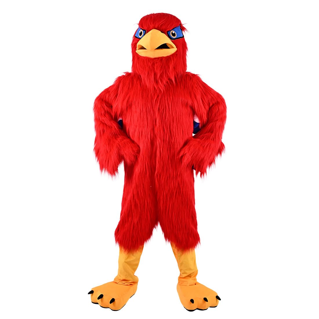 Red Eagle Hawk Mascot Costume Fancy Dress Cosplay Clothes