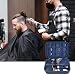 Boobowl Haarschneider Zubehör Tasche für Clipper und Zubehör, Men Hair Trimmer Box, Portable Clipper Aufbewahrungshalter für Haarschneiden, Guard Grooming Kit und Barbers Set (Nur Box) - (Blau)