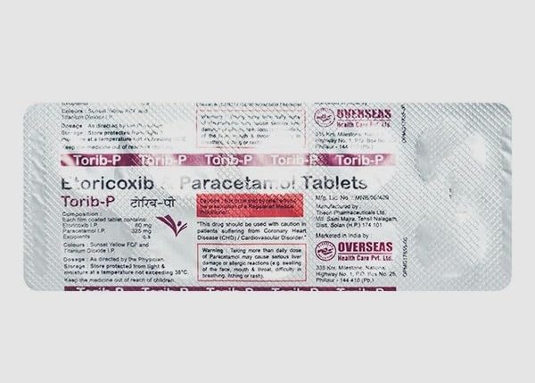 Torib-P 60/325 -Strip of 10 Tablets : Amazon.in: Health & Personal Care