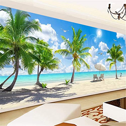 Railonch 5D Summer Beach Diamond Painting Kits Diy Full Drill Arts Craft For Home Wall Decor (150X60Cm) #TOP9