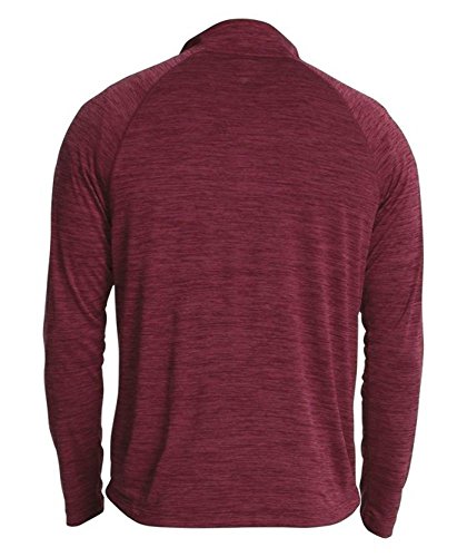 Image of Charles River Apparel Kids' Youth Space Dye Performance Quarter Zip Pullover