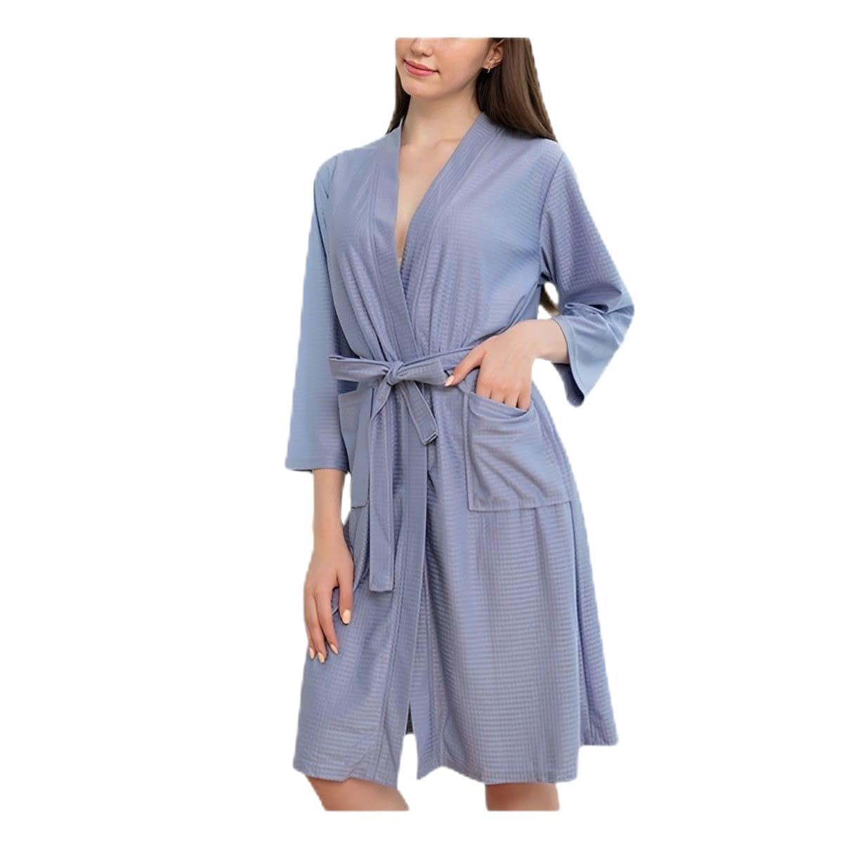 Bata de baño unisex suave para momentos de paz y descanso absoluto 8