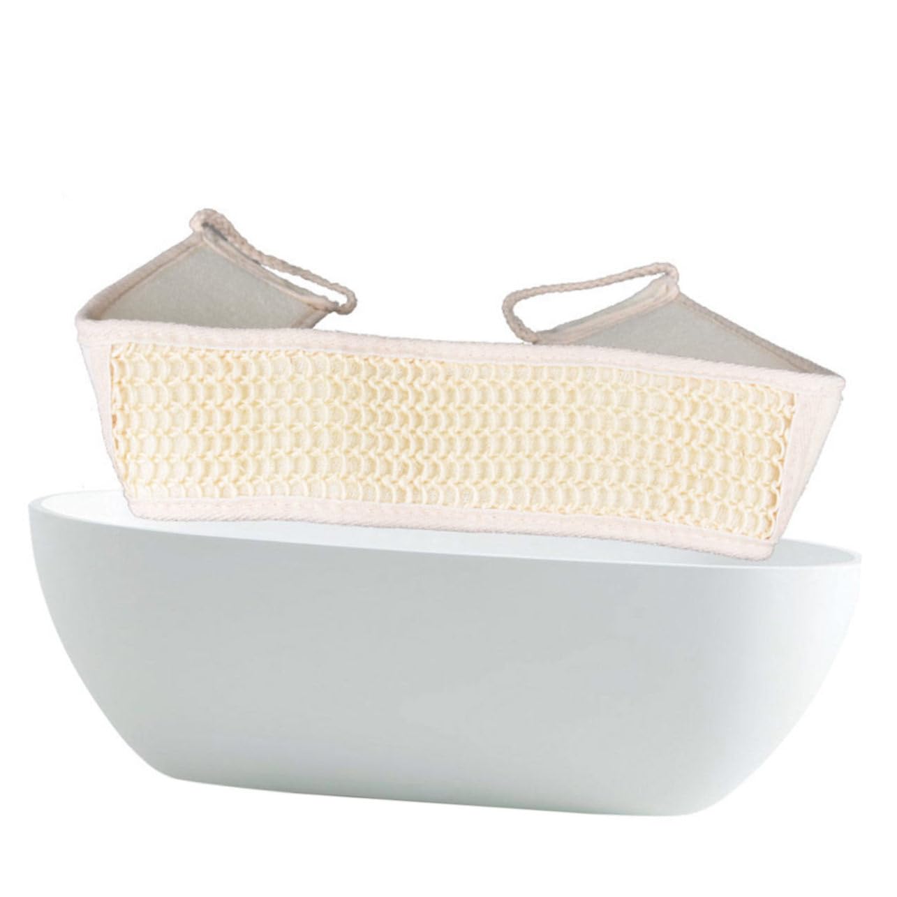 10 Piezas Toalla de Baño de Sisal para Masaje de Espalda Toalla para Estirar la Espalda para Ducharse y Artículos de Baño Prácticas y Duraderas