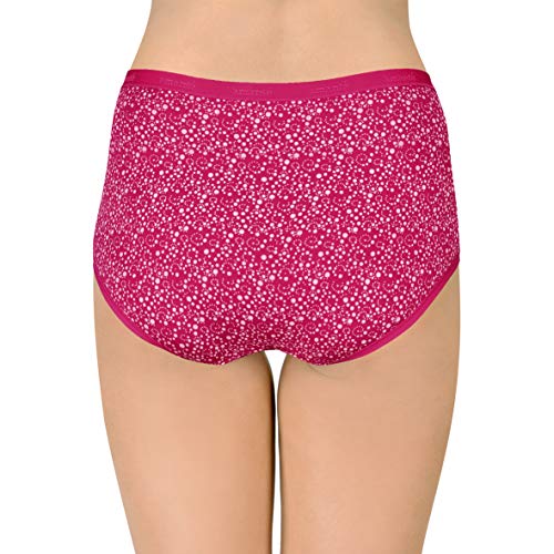 Image of Amante Printed Cotton Full Brief Panty Pack(Pack of 3)