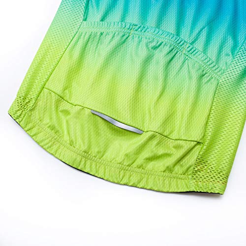 Aogda Cycling Jerseys Women Bike Shirts Team Bicycle Clothing Ladies Biking Tops Tights (Medium) - Thumbnail 4