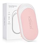 Karecel Hand Warmer Rechargeable, 5200mAh Electric Hand Warmer & Power Bank, Double-Sided Heating, USB Quick Charge, Portable Pocket Heater Handwarmer for Women Mens Gifts, Camping, Winter Sports
