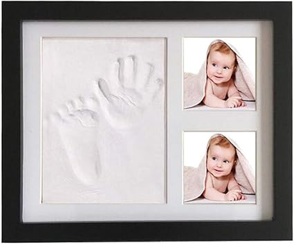 Auedc Handprint Bebe Et Empreinte Kit Memoire Bebe Baby Box Keepsake Empreinte Main Imprimer Cadre Photo D Encre Pad Cadre Photo Pour Enfant New Born Baby Noir Amazon Fr Bebe Et Puericulture