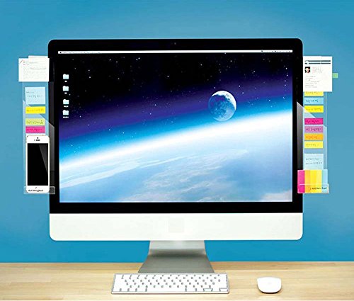 image for LRZCGB Monitor Memo Board,Acrylic Monitor Sticky Notes Holder Transpar