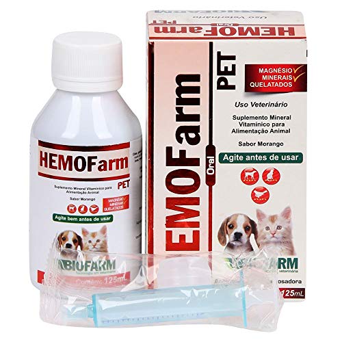 Suplemento Hemofarm Pet Biofarm 125ml