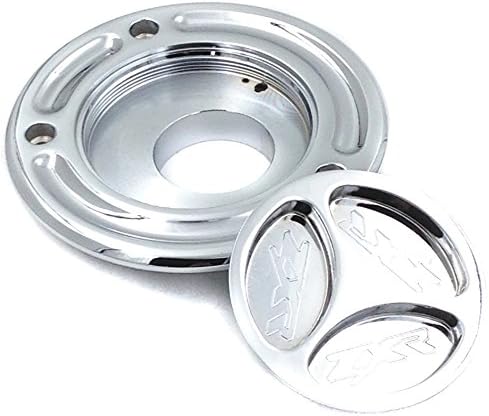 SMT-Gas Cap Fuel Compatible With Kawasaki Zx 14R Z1000 10R 9R 6R 636 Zzr600 650R Er-6 Zrx Chrome [B00RNIX7CU]