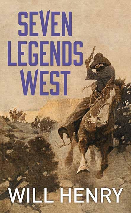 Seven Legends West (Western Series Level II (24))      Library Binding – Large Print, March 1, 2026