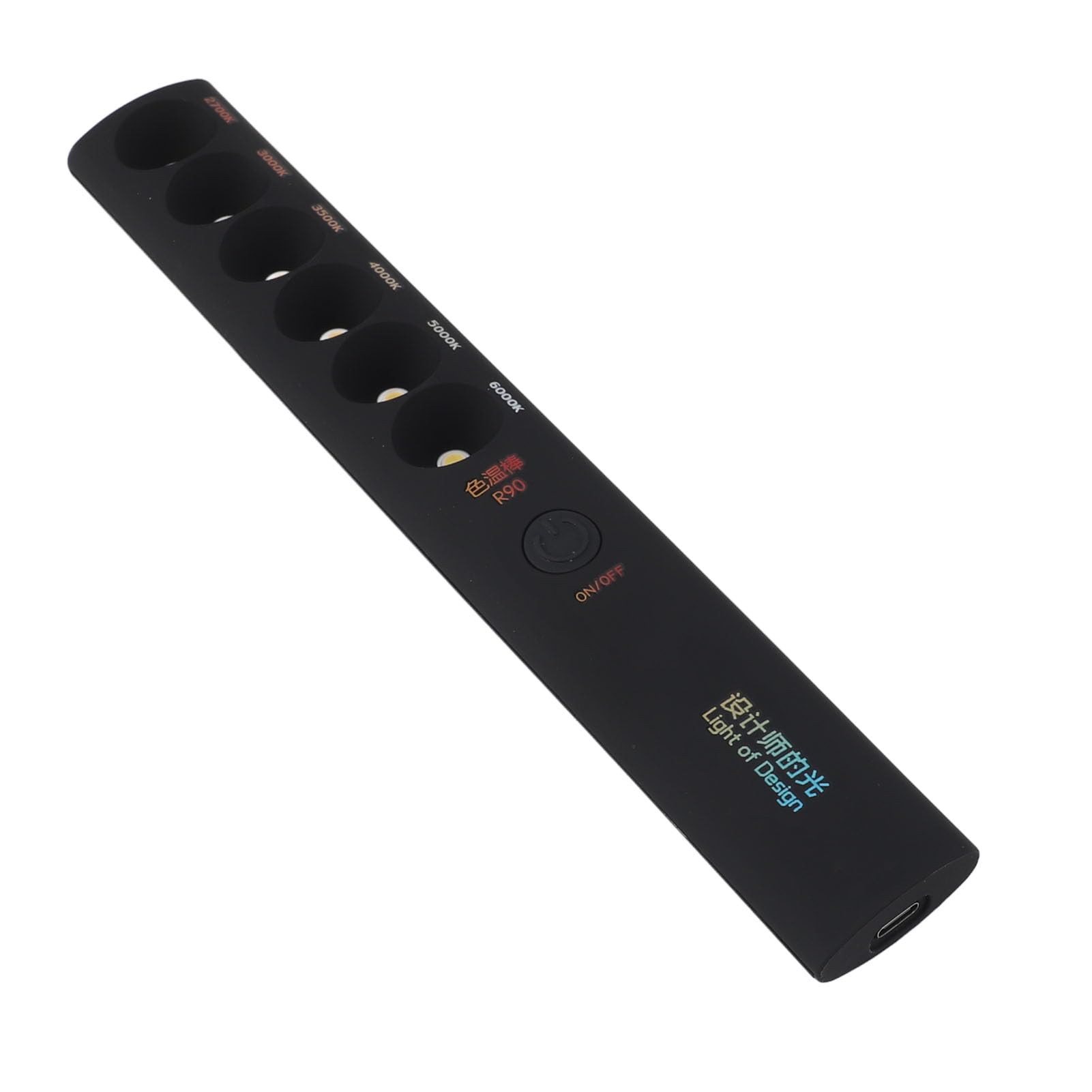 Lampada Portatile a LED, Lampada per Fotografia Professionale, 2700K-6000K 6 Modalità, Ricaricabile