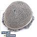 HAPPY&CC Salt and Pepper Afro Toupee for Men Human Hair Replacement System French Lace Mens Hair Piece Protesis African American Man Hairpiece 1B Off Back With 50% Grey Male Toupee